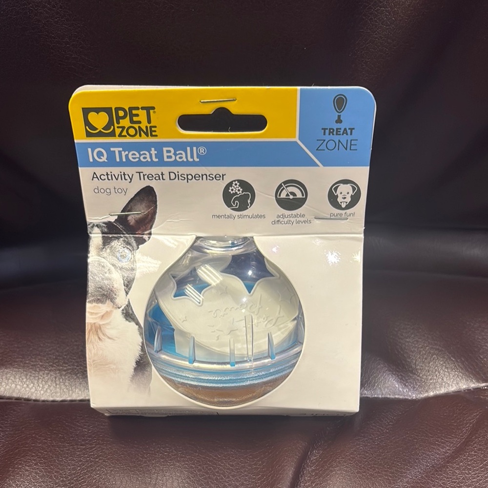 Dog treat ball